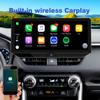 for Toyota RAV4 Radio Upgrade 2019 2020 2021 2022,Android Stereo Replacement, IPS 12.3inch Touch Screen,8 core COU 4G RAM 64G ROM, Wireless carplay Android Auto view 4