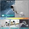 ZUMIMALL 2K Magnetic Security Cameras Wireless Outdoor, No-Drill, 2 Packs view 4