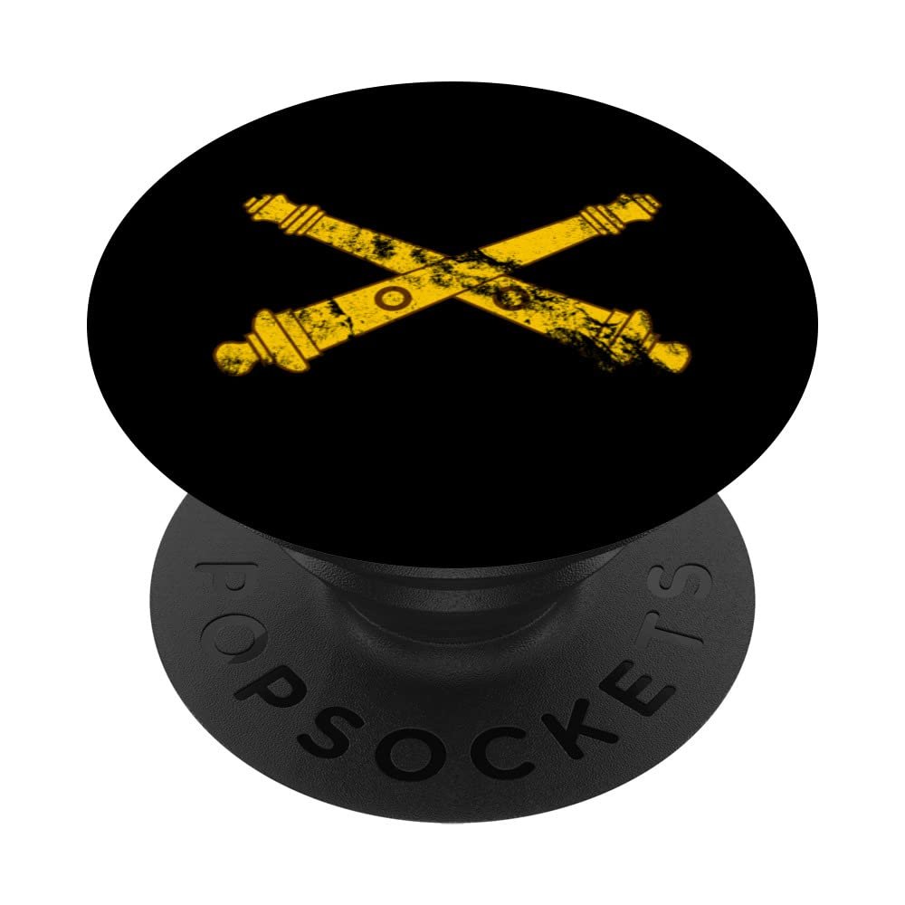 US Army Field Artillery Branch 13 Bravo - FA 13B distressed PopSockets Swappable PopGrip
