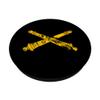US Army Field Artillery Branch 13 Bravo - FA 13B distressed PopSockets Swappable PopGrip view 2
