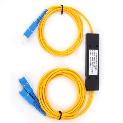 GOWENIC Fiber Optical Splitter 1x2, Optical Splitter Module Excellent Performance, Low Insertion Loss and Back Reflection, for Fibre Optical Communication System