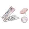 Fashionit U Speakers Boost Water-Resistant Portable Bluetooth Speaker with Selfie Remote Control, Bass, & Mic Travel Home Office Modern Bundle with Mini Folding Wireless-Keyboard & Pebble Mouse view 1