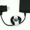 GRAPHICS & MORE Sesame Street Cookie Monster Nom Nom Headphone Earbud Cord Wrap - Charging Cable Manager - Wire Organizer Set of 2 - White view 4