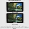 AndyCine C6 6" Full HD Ultra-Bright Touchscreen On-Camera Monitor, Supports 4K HDMI view 3