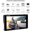 AndyCine C6 6" Full HD Ultra-Bright Touchscreen On-Camera Monitor, Supports 4K HDMI view 4