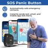 Seculife Seculife SOS Wristband  Elderly Life Saving Fall Alert System, Emergency Call Button, Assistive Speakerphone, GPS Tracking, Seniors Dementia, Alzheimers, 24/7 Medical Monitoring view 3