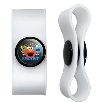 GRAPHICS & MORE Sesame Street Elmo Super Smart Headphone Earbud Cord Wrap - Charging Cable Manager - Wire Organizer Set of 2 - White