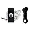 GRAPHICS & MORE Sesame Street Elmo Lee Headphone Earbud Cord Wrap - Charging Cable Manager - Wire Organizer Set of 2 - Black view 2