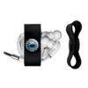 GRAPHICS & MORE Sesame Street Cookie Monster Nom Nom Headphone Earbud Cord Wrap - Charging Cable Manager - Wire Organizer Set of 2 - Black view 2