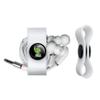 GRAPHICS & MORE Sesame Street Oscar Go Away! Headphone Earbud Cord Wrap - Charging Cable Manager - Wire Organizer Set of 2 - White view 2