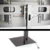 Liudan TV Stand Floor TV Stand Mount Mobile TV Monitor Tilt Swivel Stand 32"-55" Universal LCD TV Stand Height Adjustable, Holds Up to 99lbs, VESA 600x400mm(Max) Adjustable TV Mount Stand view 4