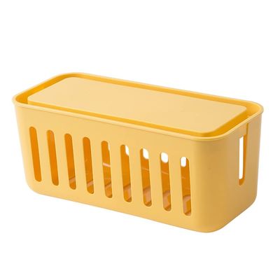 YANZHEXIN Floating Shelf Bracket Cable Management Box, Router Storage Box, Cord Organizer Box to Protect Power Strip, Charger, Cable and Other Electric Devices Shelves Bracket (Color : D)
