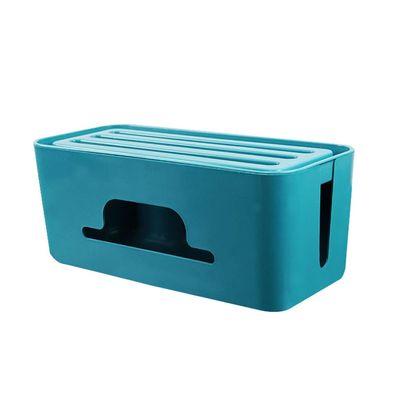 YANZHEXIN Floating Shelf Bracket Cord Organizer Box, Cable Management Box Router Storage Box to Protect Power Strip, Charger, Cable and Other Electric Devices Shelves Bracket (Color : A)