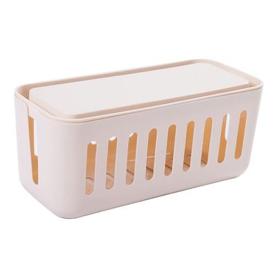 YANZHEXIN Floating Shelf Bracket Cable Management Box, Router Storage Box, Cord Organizer Box to Protect Power Strip, Charger, Cable and Other Electric Devices Shelves Bracket (Color : F)