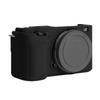 ZV-E10 Silicone Case, TUYUNG Rubber Housing Camera Case Protective Cover Skin for Sony ZV-E10, Black view 1