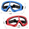 YSCare 6 Pack Protective Goggles, Safety Glasses with Clear Lens and Adjustable Strap, Protective Eyewear Compatible with Nerf Guns for Game Battle Christmas Gift view 2