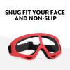 YSCare 6 Pack Protective Goggles, Safety Glasses with Clear Lens and Adjustable Strap, Protective Eyewear Compatible with Nerf Guns for Game Battle Christmas Gift view 3