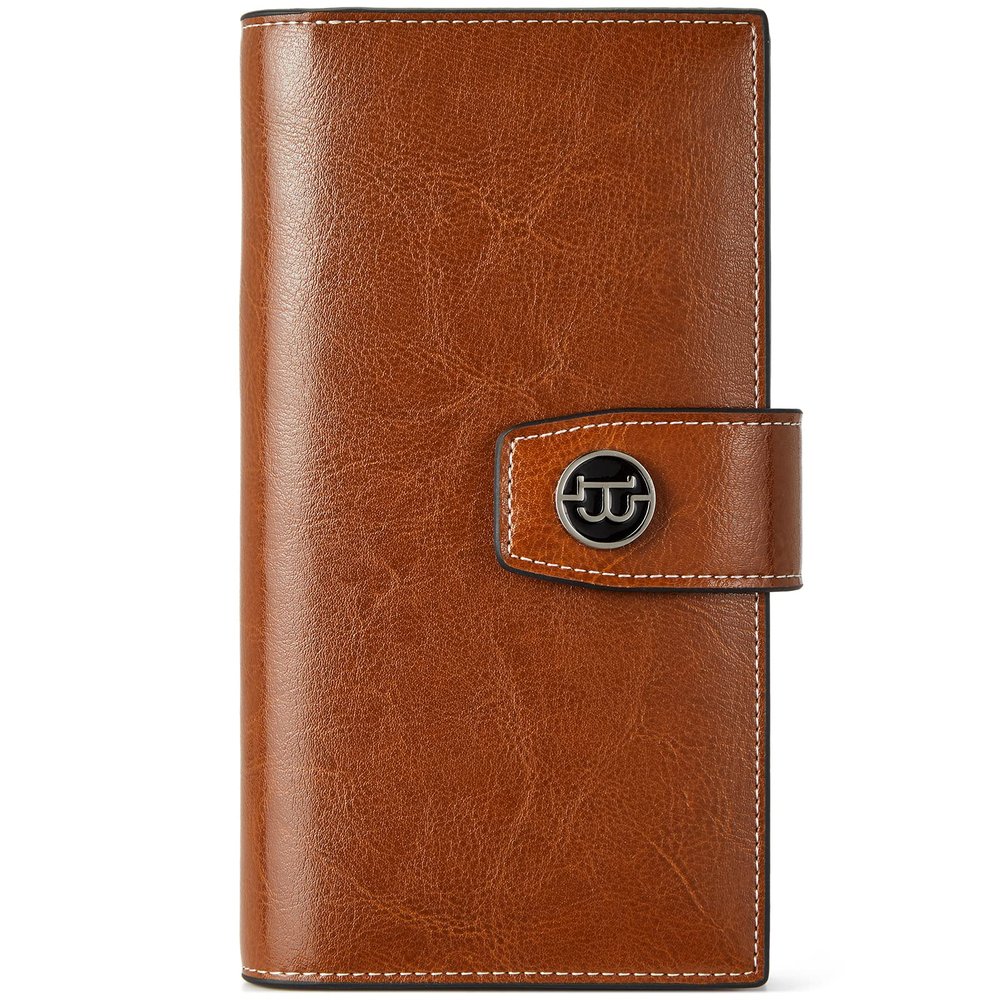 BOSTANTEN Womens Leather Wallets RFID Bundle Women Leather Laptop