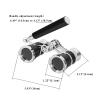 Aroncent Opera Glasses Binoculars 3X25 Mini Compact Binoculars with Handle for Adults Kids Women Vintage Theater Musical Concert view 4