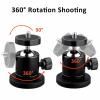 YSJJZRL Magnetic Camera Mount Action Camera Adapter & Phone Holder 360Swivel Mini Tripod Ball,Compatible with GoPro Action Camera phone DJI Action 2 (Base D43mm) view 3