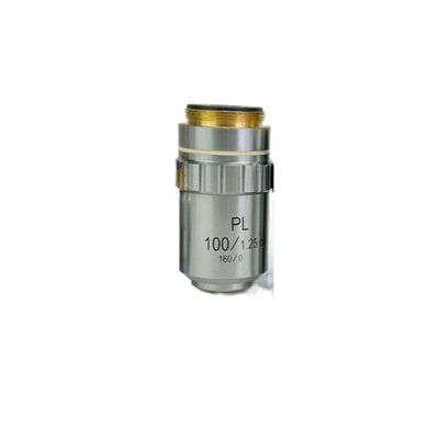Microscope Kit 5X 10X 20X 40X 50X 60X 80X 100X Microscope Objective Lens Microscope Lens Adapters (Color : 100X (Oil))