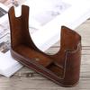 HUANGYUNCHAO YUNCHAO Camera Accessories 1/4 inch Thread PU Leather Camera Half Case Base for Leica Q Camera Bags view 3
