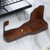 HUANGYUNCHAO YUNCHAO Camera Accessories 1/4 inch Thread PU Leather Camera Half Case Base for FUJIFILM X-T3/X-T2 Camera Bags view 3