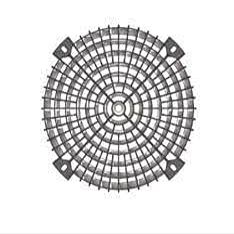 00190-2-2957 Fan Accessories FlowGrid Fan Guard, UL 94-HB, for Radical 175/190 Series