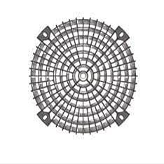 00190-2-2957 Fan Accessories FlowGrid Fan Guard, UL 94-HB, for Radical 175/190 Series