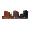 HUANGYUNCHAO YUNCHAO Camera Accessories 1/4 inch Thread PU Leather Camera Half Case Base for Canon EOS 80D / 70D Camera Bags view 3