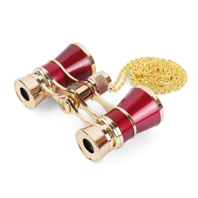 Aroncent Opera Glasses Binoculars 3X25 Mini Compact Binoculars with Chain for Adults Ladies Women Vintage Theater Musical Concert