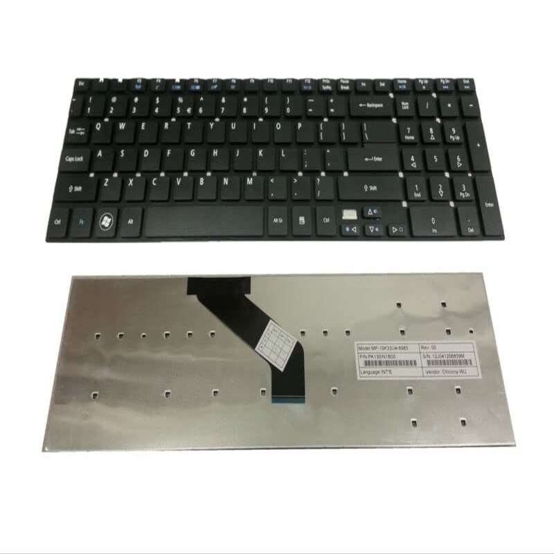 wangpeng New Black US Keyboard for Acer Aspire E5-721 E5-731 E5-731G E5-771 E5-771G E5-572G US Keyboard