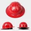 Full Brim Aluminum Hard Hat,Construction Safety Helmet,Rivet Reinforced Protective Equipment Work Cap for Engineering Miner's Forestry,Red view 2