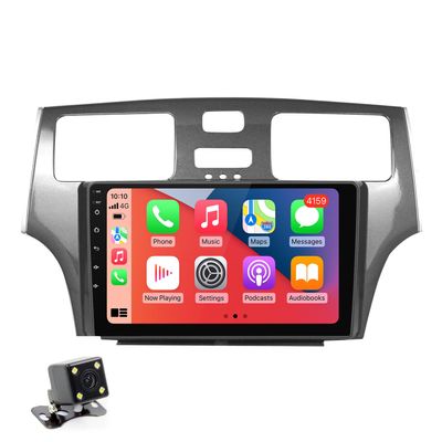 FELLOSTAR for Lexus ES250 ES300 ES330 2001-2006 Radio Upgrade with Carplay & Android Auto 8-Core 2G RAM + 32G ROM Car Stereo 9-Inches QLED Touch Screen Head Unit with GPS Navigation