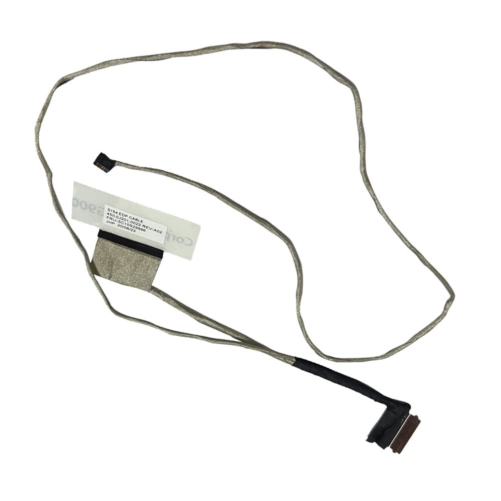 GinTai Laptop LCD Cable LED LVDS Video Screen Line Display Flex Cable Wire Replacement for Lenovo IdeaPad 1 S154 14ADA05 1-14IGL05 S154A 1-14ADA05 81VS 82GW 81VU 450.0J201.0022 5c10s29996/