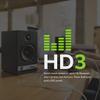 Audioengine A2 HD Black Wireless Desktop Speakers and DS1M Metal Stands view 4