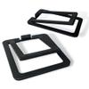 Audioengine A2 White Bluetooth Speakers and DS1M Metal Stands view 3
