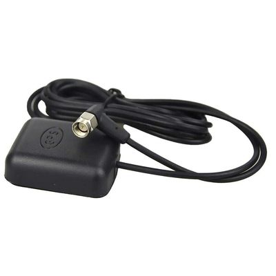 GPS Navigation Antenna 1.8 Meters Connector Plug 25dB GPS Antenna for Car Stereo Head Unit GPS Navigation System Car DVD Head Unit Stereos