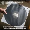 Big Fudge 12" Vinyl Record Sleeves - Premium Inner Sleeves 25 Pack - Anti Static Rice Paper Acid Free Vinyl Covers - Accessories Protect LP Albums from Dust, Dirt & Scratches view 4