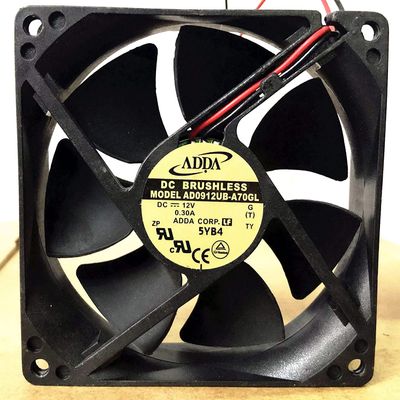 for AD0912UB-A70GL 9025 Fan DC12V 0.30A 9CM 90MM Cooling Fan