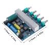 Digital Power Amplifier Board, HiFi Subwoofer Audios Amplifier Board, 3 Channel 1224V view 2