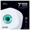 BIG FUDGE Vinyl Record Inner Sleeves 25x | Made from Heavyweight & Acid Free Paper | Album Covers with Round Corners for Easy Insert | Slim Record Jackets to Protect Your LPs & Singles | 7" view 1
