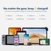 ChargeIT! 75W Dual USB Desktop Charger - USB-A & USB-C PD Charger w/PPS for Offices, Labs, and More view 3