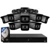 Lorex Fusion 4K Security Camera System w/ 3TB NVR - 16 Channel PoE Wired Home Security System w/ 8 Metal Bullet Cameras - Smart Devices, Color Night Vision, Long-Range IR, Weatherproof Surveillance view 1