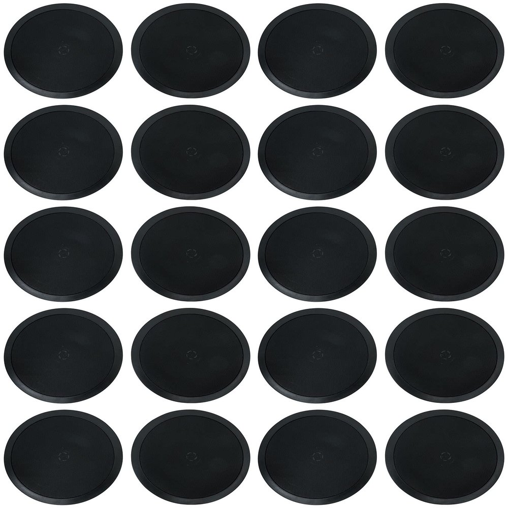 Rockville (20) HC85-16 Black 8" 700 Watt in-Ceiling Home Theater Speakers 16 Ohm
