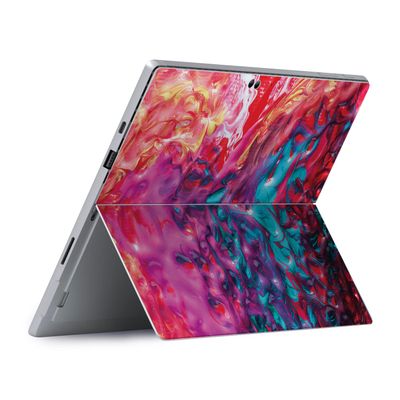 MightySkins Skin Compatible with Microsoft Surface Pro 8 - Paint Party | Protective, Durable, and Unique Vinyl Decal wrap Cover | Easy to Apply, Remove, and Change Styles | Made in The USA