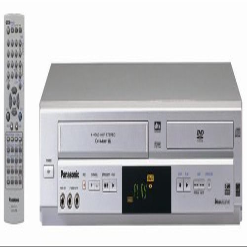 Remanufactured Panasonic PV-D4734S Double Feature Progressive Scan DVD/VCR Combo (Renewed)