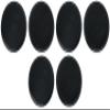 Rockville HC85-16 Black 8 in 700 Watt in-Ceiling Home Theater Speakers 16 Ohm, Aimable Tweeter, Paintable Grills, High Power, for Home Audio Systems, 6-Piece view 1