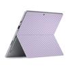 MightySkins Carbon Fiber Skin Compatible with Microsoft Surface Pro 8 - Solid Lilac | Protective, Durable, and Unique Vinyl Decal wrap Cover | Easy to Apply Change Styles | Made in The USA view 1
