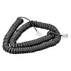 MECCANIXITY Telephone Handset Cord, 4P4C 6.56 Feet Coiled Landline Phone Handset Cable for Home or Office Black 4 Pack view 1